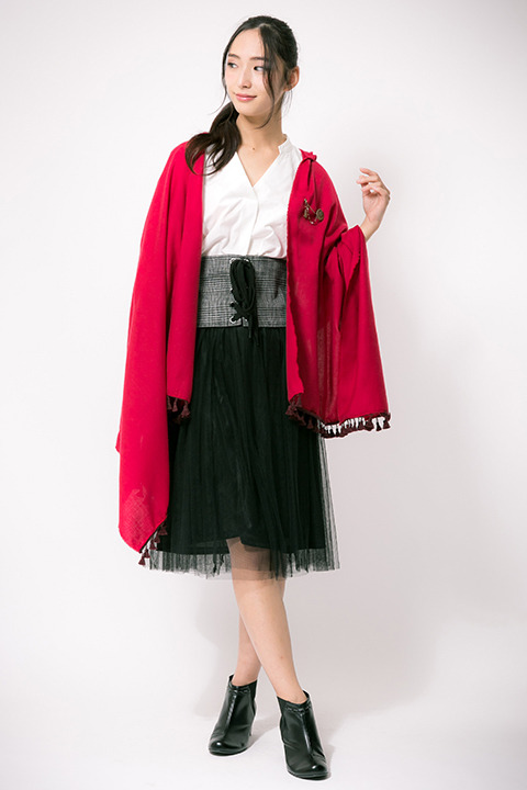 「最遊記RELOAD BLAST」ストール＆ピンセット 沙悟浄モデル 8,800円(税別)(C)峰倉かずや・一迅社／最遊記RB PROJECT