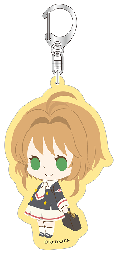 「chipicco カードキャプターさくら クリアカード編 アクリルキーホルダー」各900 円＋税(C)CLAMP ・ ST/講談社・ NEP ・ NHK
