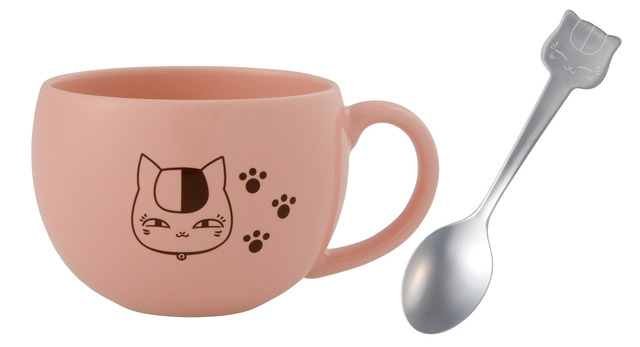 「一番くじ 夏目友人帳～ニャンコ先生とぬくぬくびより～」D賞 スープボウルスプーンセット（全1種）(C)緑川ゆき・白泉社／「夏目友人帳」製作委員会