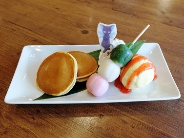 「カードキャプターさくら -クリアカード編- × TOWER RECORDS CAFE」スッピーのこだわり和菓子プレート　1,100円(C)CLAMP・ST/講談社・NEP・NHK