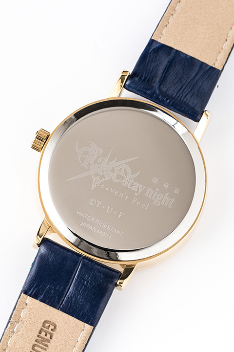 劇場版『Fate/stay night[Heaven’s Feel]』コラボレーションアイテム セイバー モデル 腕時計／13,800円(税別)(C)TYPE-MOON・ufotable・FSNPC