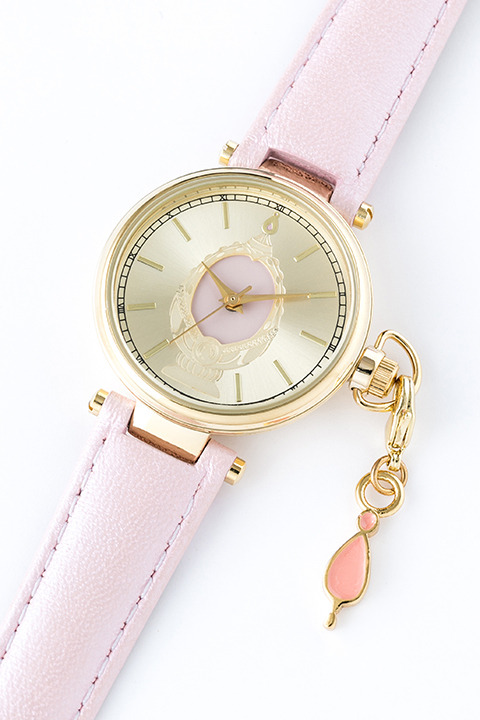 『魔法少女まどか☆マギカ』コラボレーションアイテム 鹿目まどかモデル 腕時計／14,000円(税別)(C)Magica Quartet／Aniplex・Madoka Movie Project Rebellion