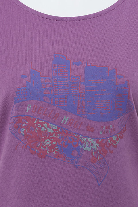 『魔法少女まどか☆マギカ』コラボレーションアイテム 暁美ほむらモデル Tシャツ／5,000円(税別)(C)Magica Quartet／Aniplex・Madoka Movie Project Rebellion