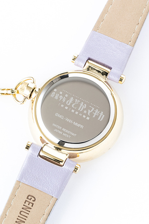 『魔法少女まどか☆マギカ』コラボレーションアイテム 暁美ほむらモデル 腕時計／14,000円(税別)(C)Magica Quartet／Aniplex・Madoka Movie Project Rebellion