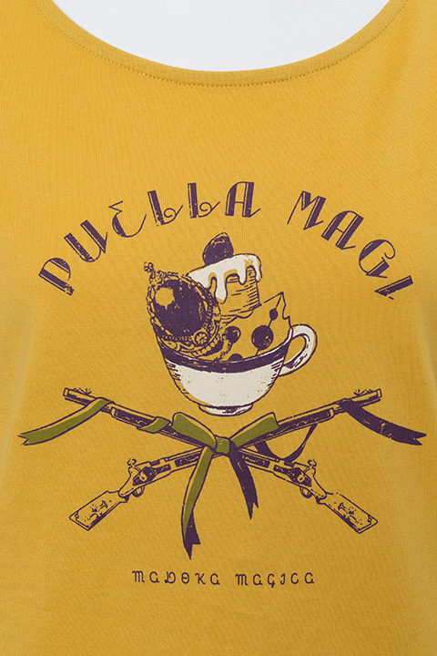 『魔法少女まどか☆マギカ』コラボレーションアイテム 巴マミモデル Tシャツ／5,000円(税別)(C)Magica Quartet／Aniplex・Madoka Movie Project Rebellion