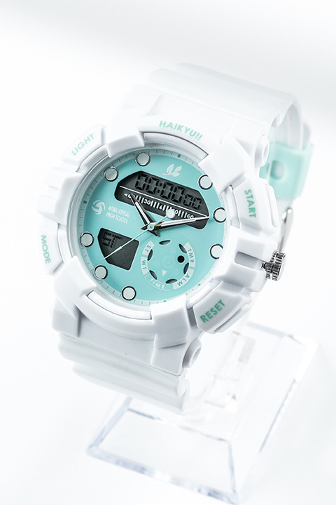 『ハイキュー!!』コラボレーションアイテム 青葉城西高校 モデル 腕時計／12,800円(税別)(C)古舘春一／集英社・「ハイキュー!!3rd」製作委員会・MBS