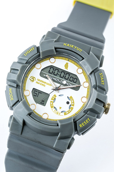 『ハイキュー!!』コラボレーションアイテム 梟谷学園高校 モデル 腕時計／12,800円(税別)(C)古舘春一／集英社・「ハイキュー!!3rd」製作委員会・MBS