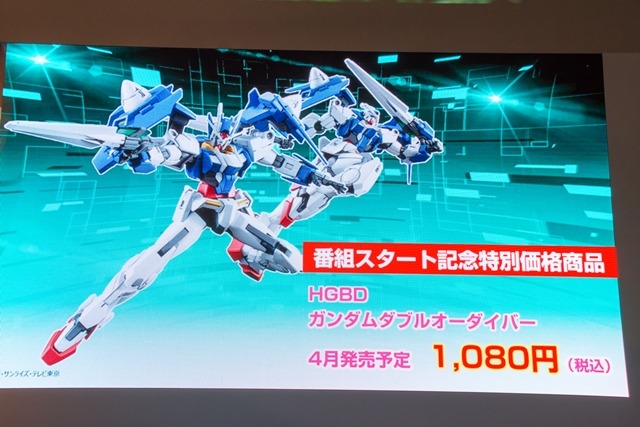 「ガンダムビルドシリーズ」新作発表会レポ、鈴木福が組んだガンプラはあの渋いMS…