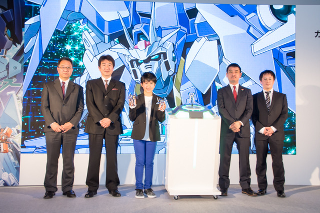 「ガンダムビルドシリーズ」新作発表会レポ、鈴木福が組んだガンプラはあの渋いMS…