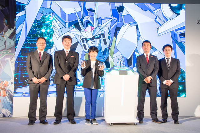 「ガンダムビルドシリーズ」新作発表会レポ、鈴木福が組んだガンプラはあの渋いMS…