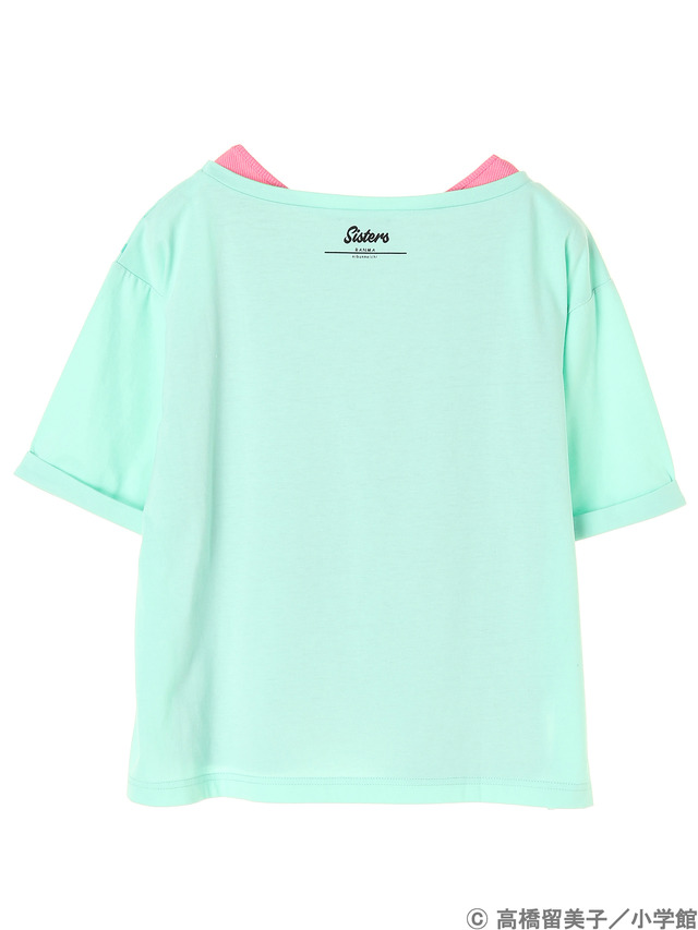 earth music＆ecology Japan Label×『らんま1/2』コラボレーションアイテム第2弾 天道なびきイメージトップスセット 5,490円+税(C)高橋留美子／小学館