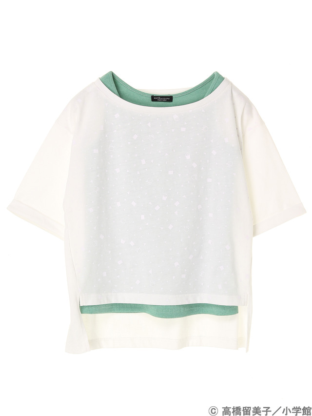 earth music＆ecology Japan Label×『らんま1/2』コラボレーションアイテム第2弾 天道なびきイメージトップスセット 5,490円+税(C)高橋留美子／小学館