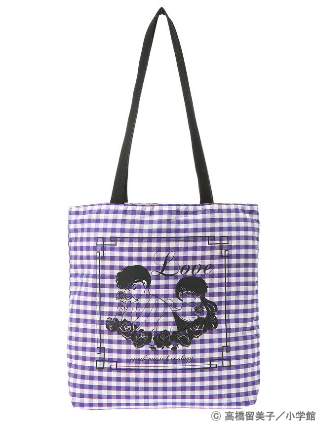 earth music＆ecology Japan Label×『らんま1/2』コラボレーションアイテム第2弾 九能兄妹 トートバッグ 4,250円+税(C)高橋留美子／小学館