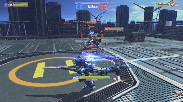 『電脳戦機バーチャロン×とある魔術の禁書目録 とある魔術の電脳戦機』(C)SEGA CHARACTER DESIGN:KATOKI HAJIME (C)2017 鎌池和馬 キャラクターデザイン・原作イラスト／はいむらきよたか Licensed by KADOKAWA CORPORATION ASCII MEDIA WORKS