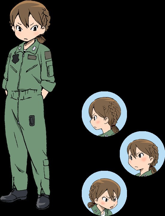 「貝崎名緒」（C）BONES・樋口真嗣・岡田麿里／「ひそねとまそたん」飛実団