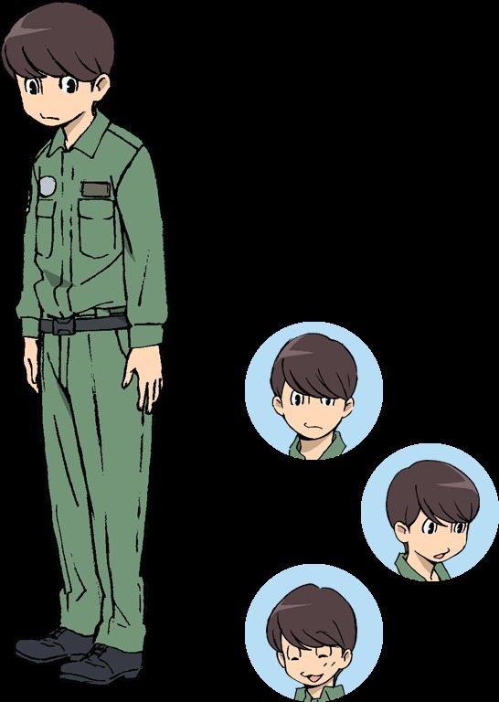 「小此木榛人」（C）BONES・樋口真嗣・岡田麿里／「ひそねとまそたん」飛実団