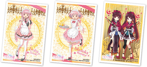 「セガコラボカフェ マギアレコード 魔法少女まどか☆マギカ外伝」アイテムショップ購入者プレゼント クリアブロマイド(C)Magica Quartet/Aniplex・Magia Record Partners (C)SEGA