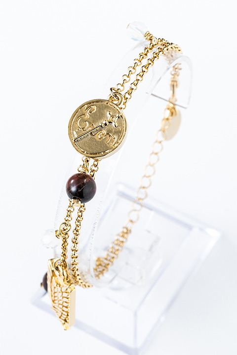 『進撃の巨人』コラボレーション エレン・イェーガー モデル ブレスレット 6,800円(税別)(C)諫山創・講談社／「進撃の巨人」製作委員会