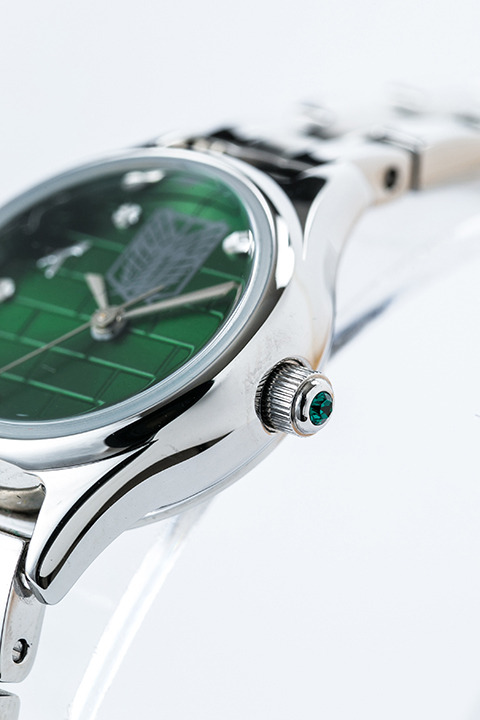 『進撃の巨人』コラボレーション リヴァイ モデル 腕時計 14,800円(税別)(C)諫山創・講談社／「進撃の巨人」製作委員会