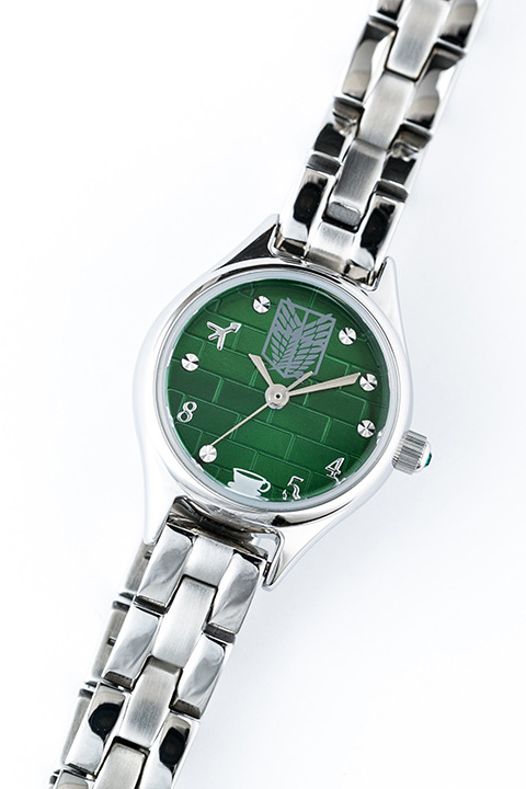 『進撃の巨人』コラボレーション リヴァイ モデル 腕時計 14,800円(税別)(C)諫山創・講談社／「進撃の巨人」製作委員会