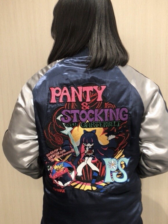 『Panty&Stocking with Garterbelt』ヴィレッジヴァンガード限定スカジャン／13800円（税別）(C) 2010 GAINAX/GEEKS