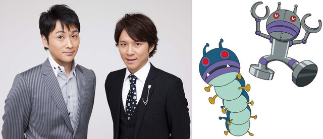 『それいけ！アンパンマン かがやけ！クルンといのちの星』だだんだん役＆ゴロンゴロ役・アンジャッシュ(C)やなせたかし／フレーベル館・ＴＭＳ・ＮＴＶ (C)やなせたかし／アンパンマン製作委員会２０１８