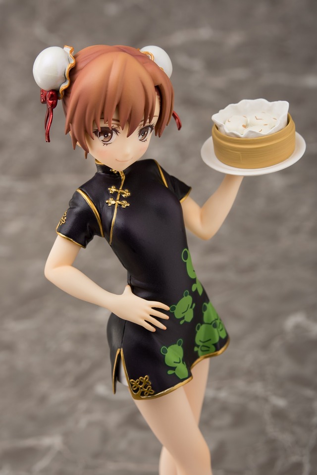 1/8スケールフィギュア「御坂美琴 チャイナドレスstyle BlackVer.」12,000円 ＋税(C)鎌池和馬／冬川基／アスキー・メディアワークス／PROJECT-RAILGUN S