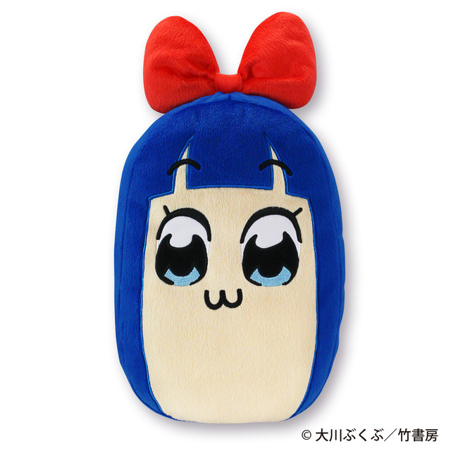 「みんなのくじ　ポプテピピック～このクジがやばい！～」650円（税込）1プレイ B賞　ピピ美 ダイカットクッション（約35cm）(C)大川ぶくぶ／竹書房