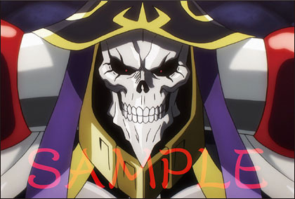 『オーバーロードII』カフェ 限定ポストカード（全4種）(C)丸山くがね・KADOKAWA刊／オーバーロード2製作委員会