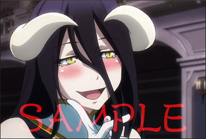 『オーバーロードII』カフェ 限定ポストカード（全4種）(C)丸山くがね・KADOKAWA刊／オーバーロード2製作委員会