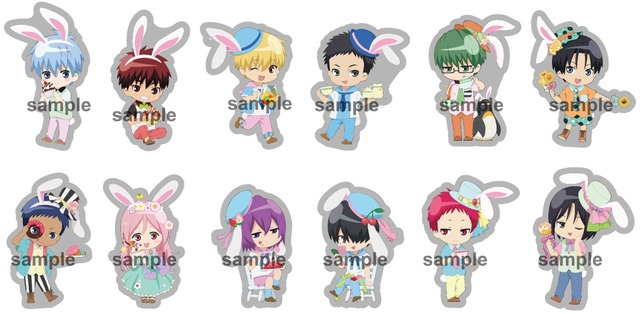 ラリーゲーム「黒子のティーパーティー」 1 回 500 円 景品(C)藤巻忠俊／集英社・黒子のバスケ製作委員会