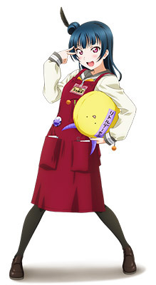 「ヌーマーズリトルデーモン店2周年記念キャンペーン」堕店長 津島善子(C)2017 プロジェクトラブライブ！サンシャイン!! (C)BROCCOLI Illust.Koge-Donbo*