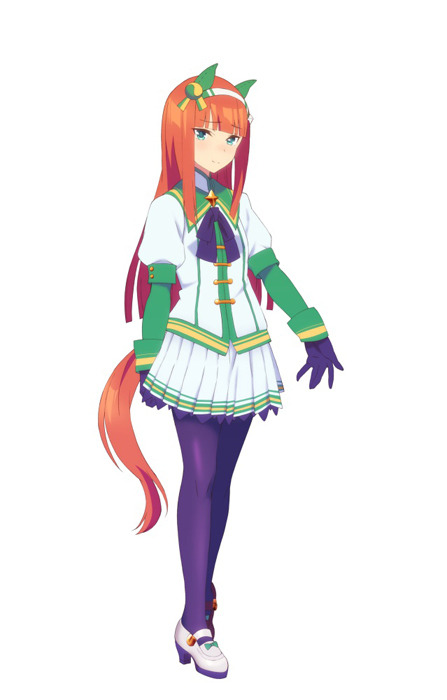 TVアニメ『ウマ娘 プリティーダービー』サイレントスズカ(C)2018 アニメ「ウマ娘 プリティーダービー」製作委員会