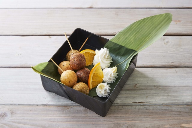 『鬼灯の冷徹』コラボカフェ『神代からの幼馴染』～悪知恵デザートプレート～ 880円(C)江口夏美・講談社／「鬼灯の冷徹」第弐期製作委員会