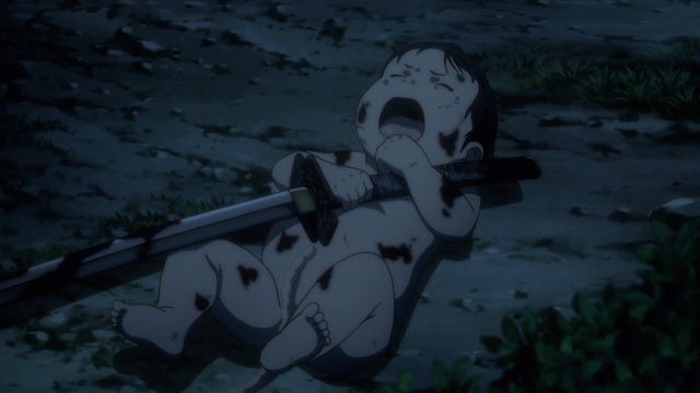 『ソードガイ The Animation』第1話場面カット(C)雨宮慶太・井上敏樹・木根ヲサム・HERO’S/ソードガイ製作委員会