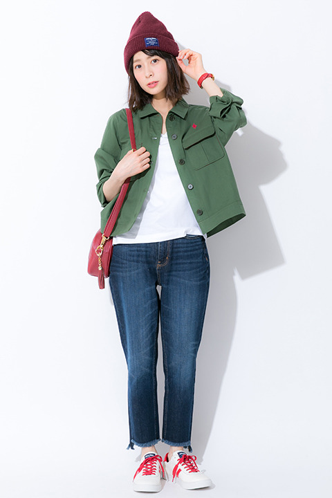 『K RETURN OF KINGS』コラボレーションアイテム 八田美咲モデル イメージ(C)GoRA・GoHands／k-project