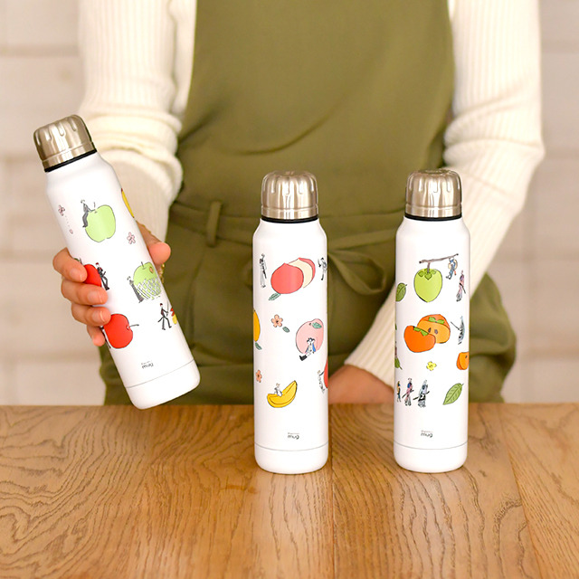 「thermo mug ステンレスボトル（3800円・税別／全3種）」（C）2015-2018 DMM GAMES/Nitroplus