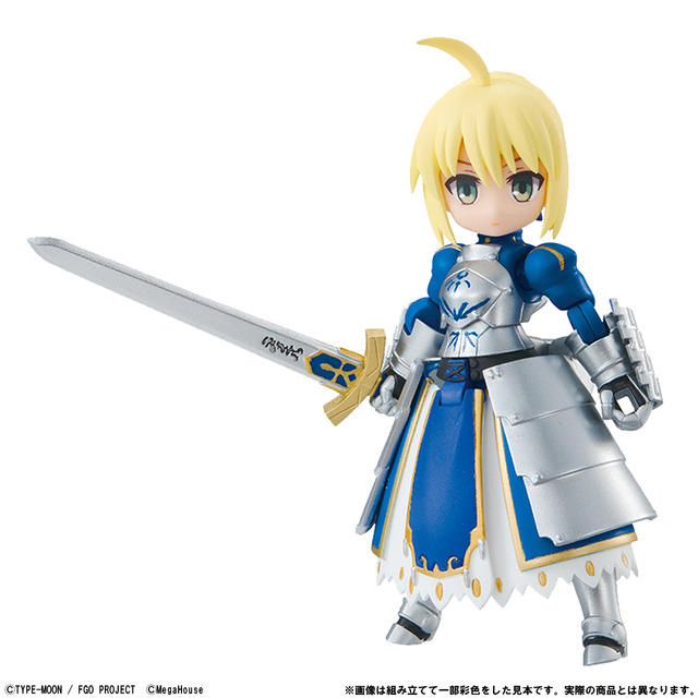 「デスクトップアーミー Fate/Grand Order」各1,780円（税抜）(C)TYPE-MOON / FGO PROJECT (C)MegaHouse
