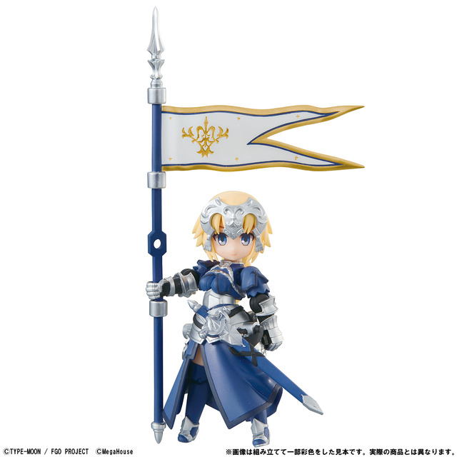 「デスクトップアーミー Fate/Grand Order」各1,780円（税抜）(C)TYPE-MOON / FGO PROJECT (C)MegaHouse