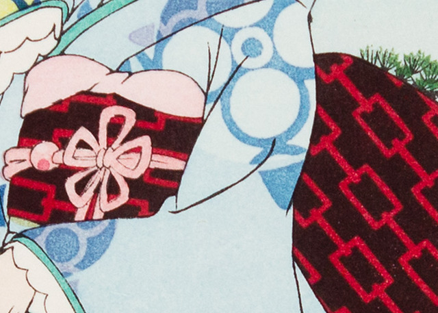 「浮世絵木版画 Re:ゼロから始める異世界生活 冨嶽異世界少女百景 恋夢」（C）長月達平・株式会社KADOKAWA刊／Re:ゼロから始める異世界生活製作委員会