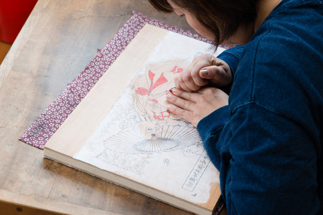 「浮世絵木版画 Re:ゼロから始める異世界生活 冨嶽異世界少女百景 恋夢」（C）長月達平・株式会社KADOKAWA刊／Re:ゼロから始める異世界生活製作委員会