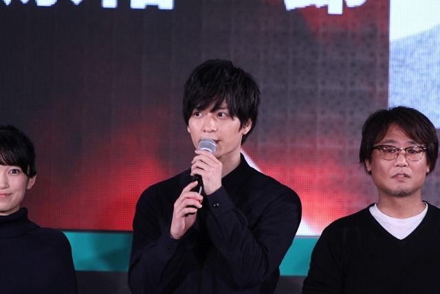 「フジテレビ アニメラインナップ発表会 2018」に登場した梅原裕一郎