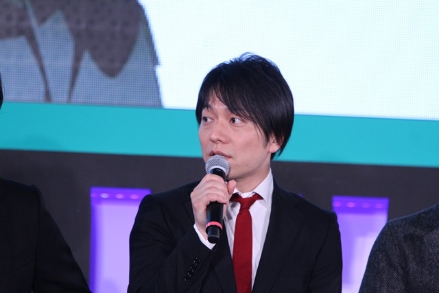 「フジテレビ アニメラインナップ発表会 2018」に登場した野島健児
