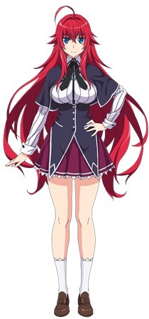 「リアス・グレモリー」(C)石踏一榮・みやま零／株式会社KADOKAWA刊／ハイスクールＤ×Ｄ HERO製作委員会