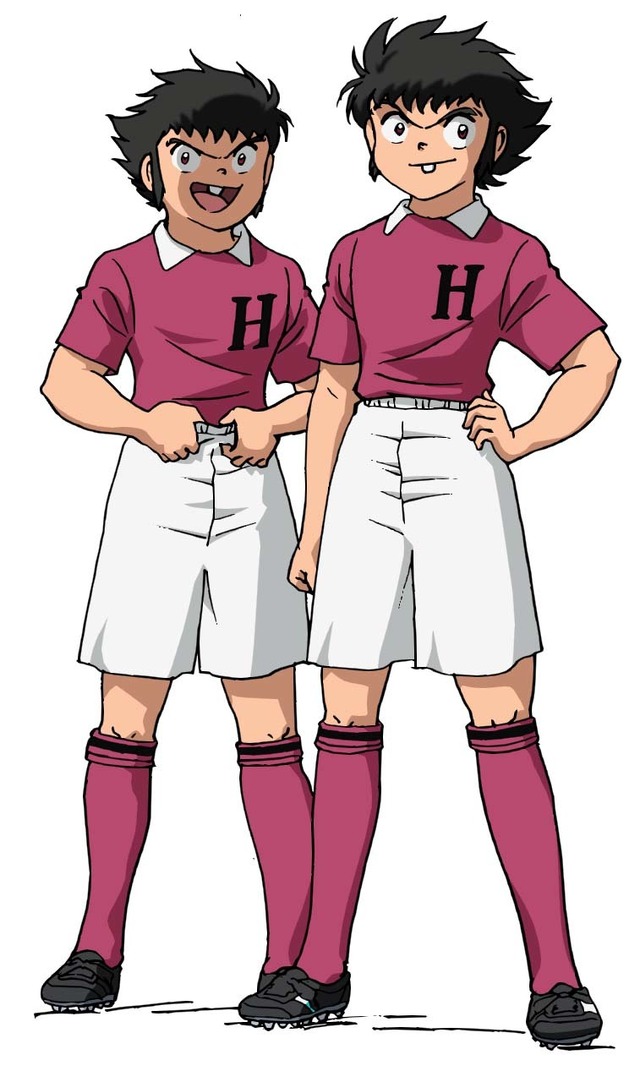 TVアニメ『キャプテン翼』立花兄弟(C)高橋陽一／集英社・2018キャプテン翼製作委員会