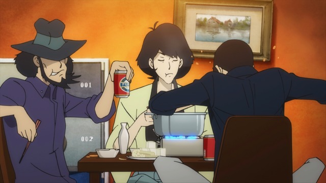 『ルパン三世 PART5』場面カット 原作：モンキー･パンチ (C)TMS・NTV