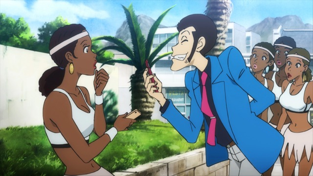 『ルパン三世 PART5』場面カット 原作：モンキー･パンチ (C)TMS・NTV