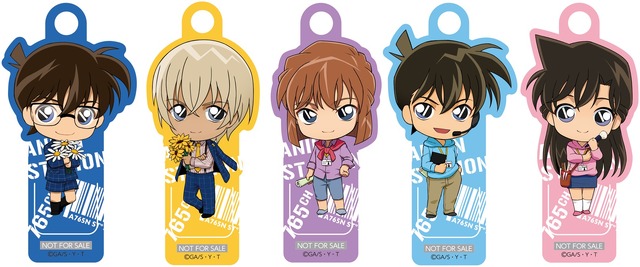 「名探偵コナン 765 放送局 in アニ ON STATION」ドリンクセット各 700 円（税込）  ストロークリップ(C)青山剛昌／小学館・読売テレビ・TMS 1996 (C)2018 NAMCO All rights reserved.