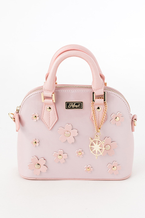『カードキャプターさくら クリアカード編』コラボレーションアイテム「Pink Blooming」ミニバッグ／10,800円(税別)(C)CLAMP・ST/講談社・NEP・NHK