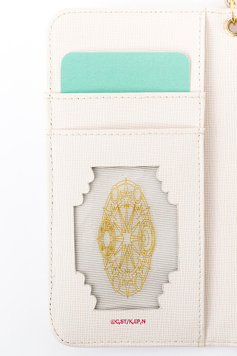 『カードキャプターさくら クリアカード編』コラボレーションアイテム「Pink Blooming」　スマートフォンケース／4,600円(税別)(C)CLAMP・ST/講談社・NEP・NHK